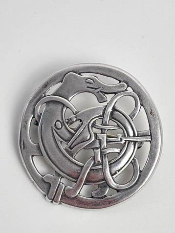 Zonder minimumprijs - David-Andersen - Broche - Dragon