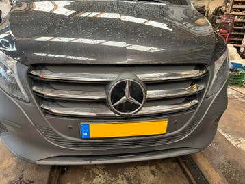 Chrome grille lijsten voorgrill MB Vito W447 vanaf 2024