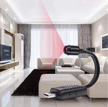 Mini WiFi Beveiligingscamera 4K – USB Camera Detectie, Verzenden, Nieuw