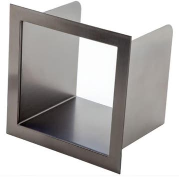 Los inzetstuk voor inbouw reserverolhouder gun metal, Ophalen of Verzenden, Nieuw, Rvs, Toilet