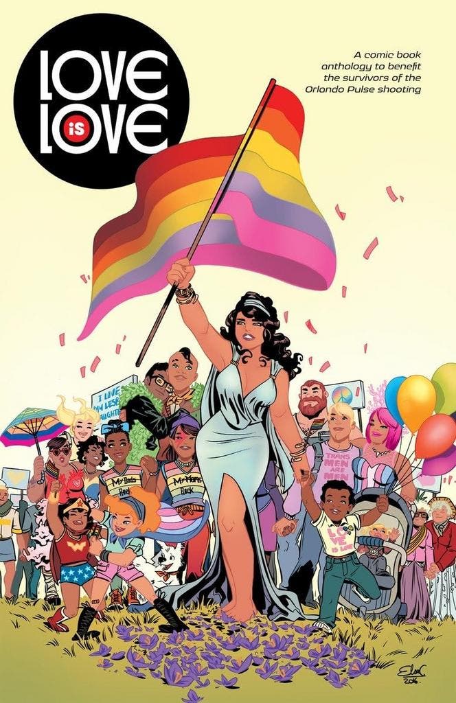 Love is Love: a comic book anthology to benefit the survivor, Boeken, Strips | Comics, Zo goed als nieuw, Verzenden