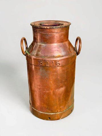 Melkkan - Koper, IJzer - 1870s H57 cm / 10,2 kg