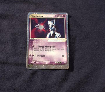 Pokémon - 1 Card - Mewtwo 101/109 Foil - EX - EX Ruby and, Nieuw