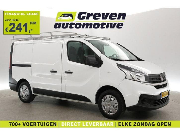 Fiat Talento 1.6 MJ L1H1 | Airco | Camera | 3 Zits |, Auto's, Bestelauto's, Handgeschakeld, Diesel, Wit, Euro 6, Fiat