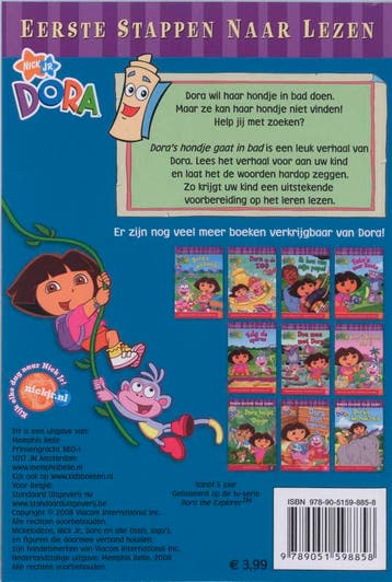Dora / Doras hondje gaat bad / Dora / 11 9789051598858, Boeken, Verzenden, Gelezen