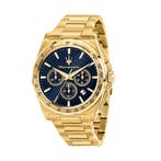 MASERATI VELOCITÀ R8873652002 CHRONOGRAAF HERENHORLOGE 43 MM, Overige merken, Staal, Staal, Verzenden