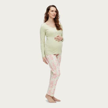 Mamalicious Zwangerschapspyjama / Voedingspyiama Mlmira Lia, Verzenden, Nieuw