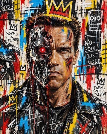 Terminator ( 1984 ) -  Hasta la Vista, Basquiat!  - Artbox, Nieuw