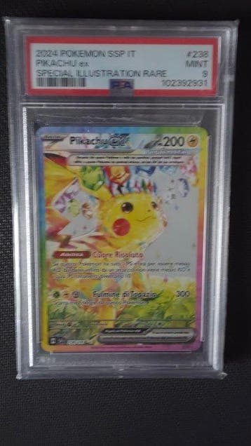 Pokémon - 1 Graded card - Pokémon - Pikachu #238 Foil,, Nieuw