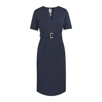 Pennyblack • donkerblauwe jurk Leccio • 36 (IT42), Kleding | Dames, Nieuw, Pennyblack, Maat 36 (S), Verzenden