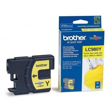 Brother LC-980Y inktcartridge geel (origineel), Computers en Software, Verzenden, Nieuw, Cartridge, Brother