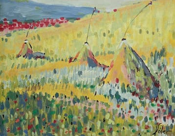 Josep Soler (1941) - Verano en el campo