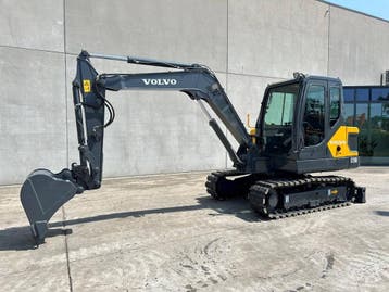 Veiling: Midigraafmachine Volvo EC55D Diesel 2020, Ophalen, Graafmachine