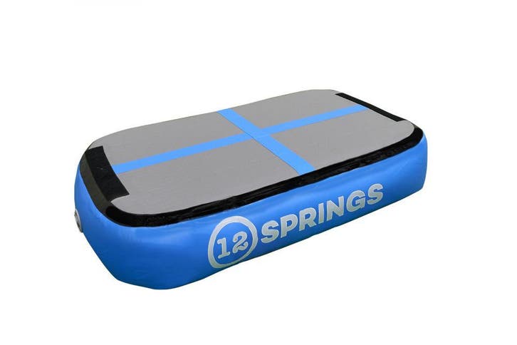 Airblock 12spring 100x60x20 cm Plus Lichtblauw, Kinderen en Baby's, Speelgoed | Buiten | Trampolines, Nieuw, Ophalen of Verzenden