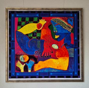 Clemens Briels Original Signed Silkscreen | Limited Edition, Antiek en Kunst, Personages en Fantasiefiguren, Ophalen of Verzenden