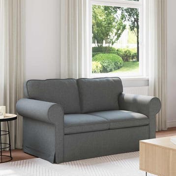 2-Zits Bank 155cm Stof | Tweedekansje | OP=OP, Huis en Inrichting, 150 tot 200 cm, Tweepersoons, 75 tot 100 cm, Ophalen of Verzenden