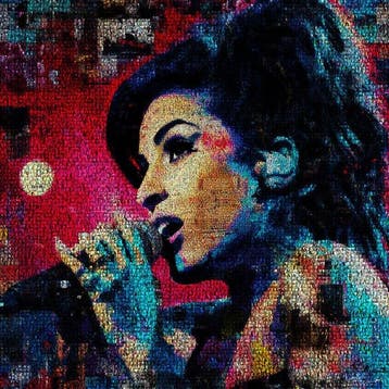 David Law - Amy Winehouse - Soul rebel - Format XL 60x60