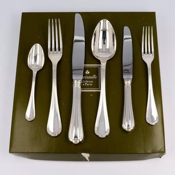NO RESERVE - Christofle model Spatours - Bestekset (6) -