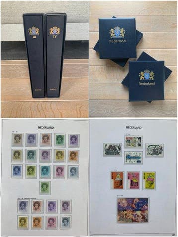 Nederland 1970/1999 - Verzameling in twee DAVO albums met, Postzegels en Munten, Postzegels | Nederland, Gestempeld