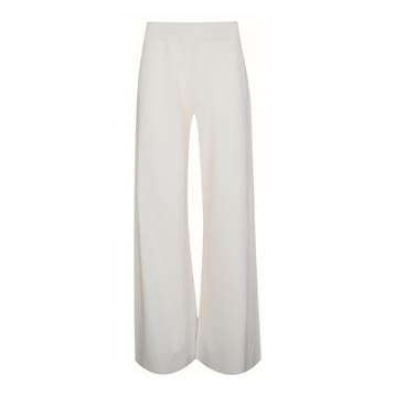Nenette • gebreide wollen pantalon Yost • XL, Verzenden, Wit, Maat 46/48 (XL) of groter, Nenette