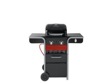 Veiling - Char-Broil Gas2Coal 2.0 210 2-pits Hybridgrill (Ga, Nieuw