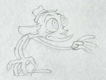 The Ren & Stimpy Show - 1 Originele animatietekening, van, Nieuw in verpakking