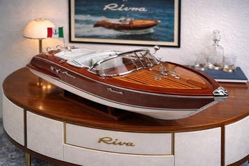 Maquette RIVA aquarama en bois Modélismes (53 cm.) 1:12 -, Nieuw