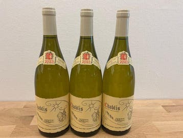 2023 Domaine Tribut, Dauvissat - Chablis - 3 Flessen (0.75, Nieuw