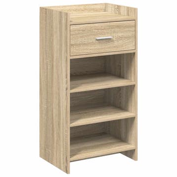 vidaXL Schoenenkast met lade Sonoma Eiken 48 x 36 x 92 cm, Verzenden, Nieuw