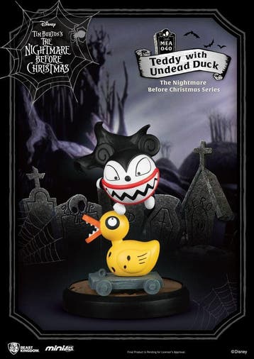 Nightmare Before Christmas Mini Egg Attack Vampire Teddy 8 c, Ophalen of Verzenden, Nieuw