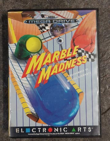 Marble Madness (Sega Mega Drive tweedehands game), Ophalen of Verzenden, Zo goed als nieuw