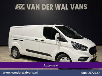 Ford Transit Custom | 2.0 TDCI 131pk Automaat L2H1 Euro6, Automaat, Gebruikt, Euro 6, Wit
