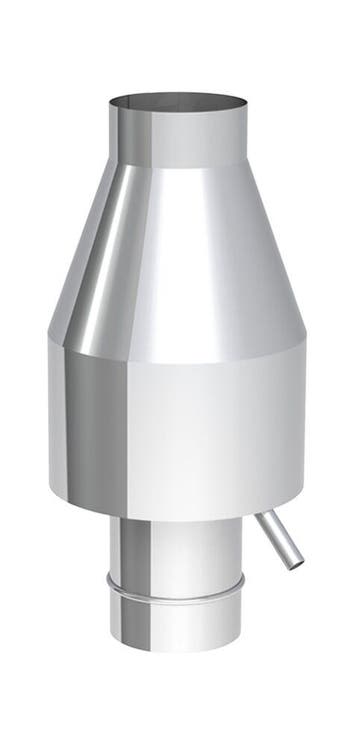 GGM Gastro | Deflectorkap - Ø225mm - RVS | DHJ225 | DHJ225, Verzenden, Nieuw