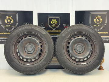 Renault Megane III banden met velgen 195/65R15 bj.2010, Auto-onderdelen, Banden en Velgen, Gebruikt, 15 inch, Banden en Velgen