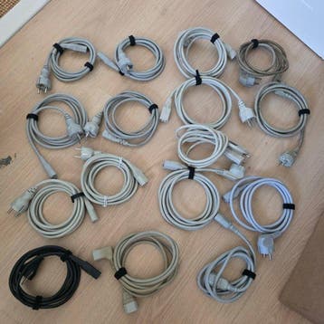 Apple Partij Vintage Stroomkabels (Macintosh, Spelcomputers en Games, Nieuw