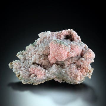 Uitstekende rhodochrosiet met kwarts uit het, Verzamelen, Mineralen en Fossielen