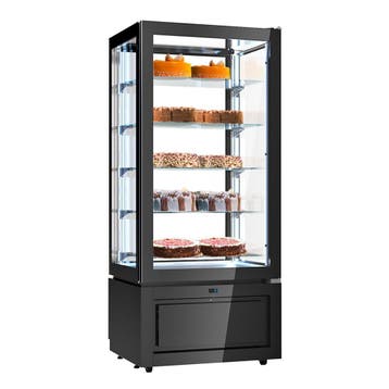 GGM Gastro | Panorama-koelvitrine - 457 liter - 805mm - |, Verzenden, Nieuw