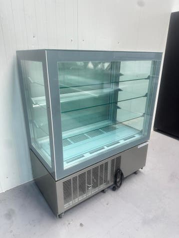 Taartenvitrine Diamond | 120x70x145cm | 230V, Nieuw zonder verpakking, Koelen en Vriezen