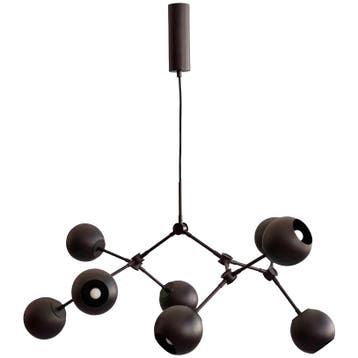 101 Copenhagen Drop Chandelier Globe Mini - Gebrand Zwart -, Ophalen of Verzenden, Gebruikt, Metaal