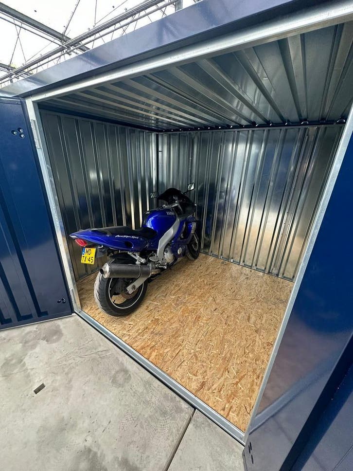 Goedkope motor opslag te huur regio Berkel en Rodenrijs!, Auto diversen, Autostallingen en Garages