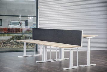 Akoestisch opzetscherm Stand Alone  - 48 mm dik - 60-240cm l, Werkplek, Ophalen of Verzenden, Gebruikt, Overige typen