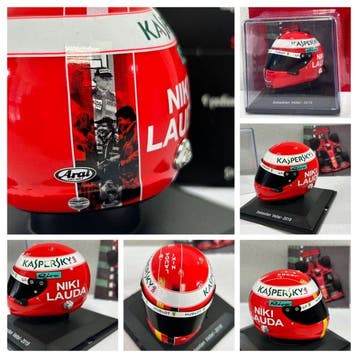 Spark 1:5 - Modelauto - Exclusivo! Sebastian Vettel Ferrari, Nieuw