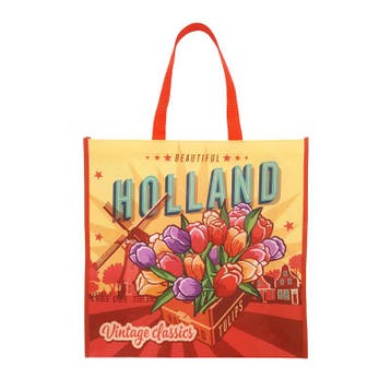 Shopper Holland vintage tulpen, Ophalen of Verzenden, Nieuw