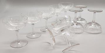 Cristallleria francese - Drinkset (10) - Kristal