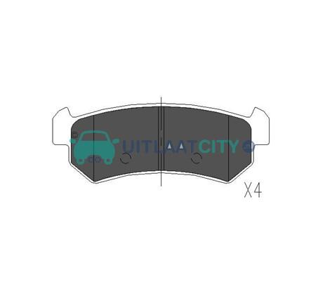 *Tip*  Remblokken CHEVROLET DAEWOO, Auto-onderdelen, Uitlaatsystemen, Nieuw, Chevrolet, Daewoo, Ophalen of Verzenden