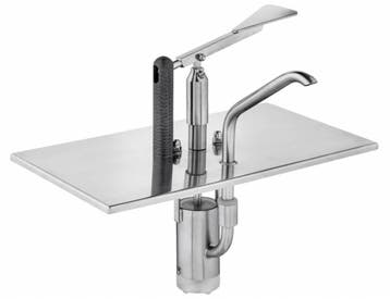Bereila RVS sausdispenser met deksel 1/3 GN, Verzenden, Nieuw in verpakking