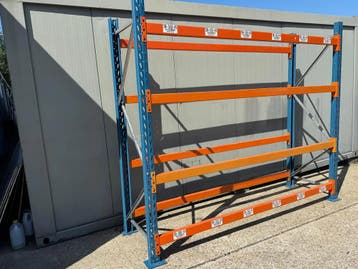 Feralco Magazijnstelling - legbordstelling grootvak 11m 8..., Verzenden