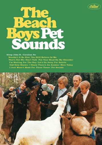Posters - Poster Beach Boys - Pet Sounds, Verzenden, Zo goed als nieuw