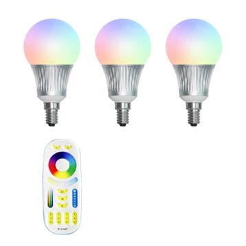 Beginners set - E14 - 3 wifi lampen - Kleur + DUAL WHITE, Ophalen of Verzenden, Nieuw