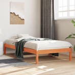 vidaXL Slaapbank zonder matras 90x200 cm massief grenenhout, 90 cm, Eenpersoons, Bruin, Verzenden